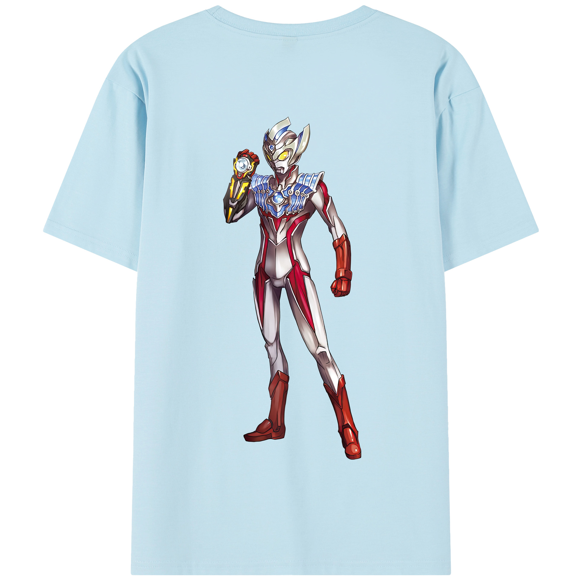 （画像用） ウルトラマン Ultraman 綿100％半袖Tシャツ（背面プリント）